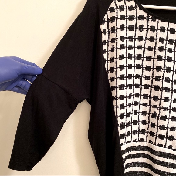 MADO et les Autres 3/4 sleeve black and white - Picture 8 of 8